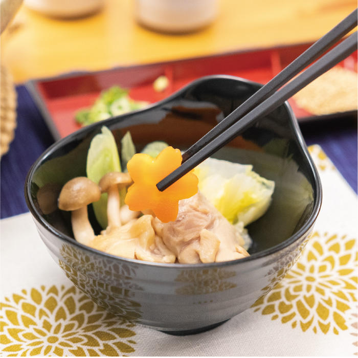 菜箸 樹脂製 乱彫り