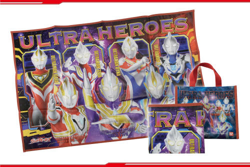 ウルトラヒーローズ バック付レジャーシート発売!